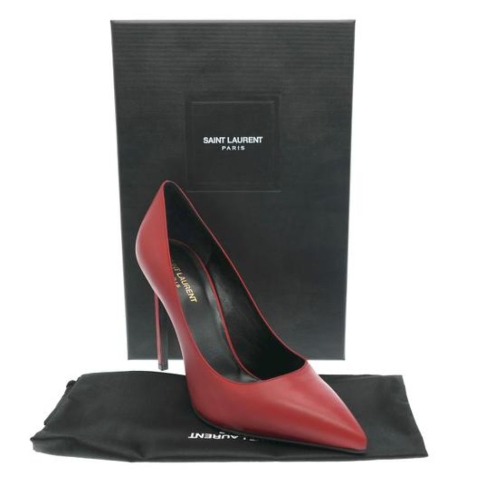 Saint Laurent Ysl Seta Calf Stiletto